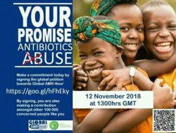 Kindly Sign AUMLS Resist Antimicrobial Resistance petition
